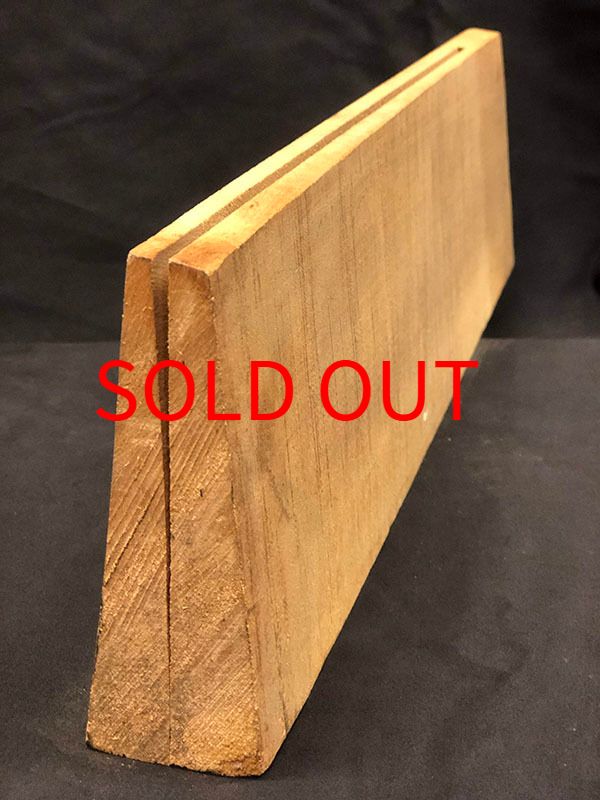 メープル裏板断面図