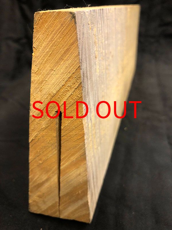 メープル裏板断面図