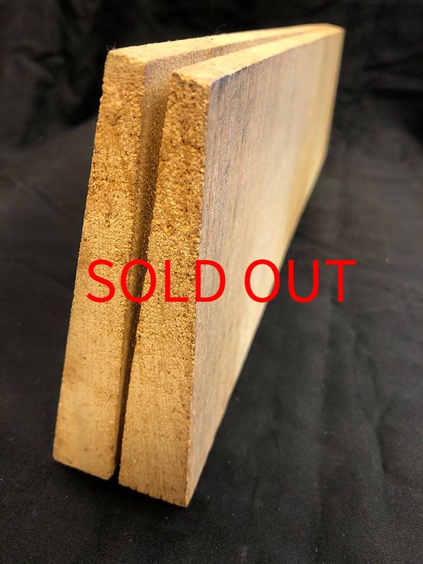 メープル裏板断面図