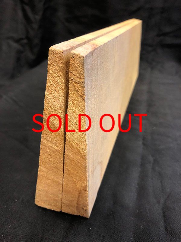 メープル裏板断面図