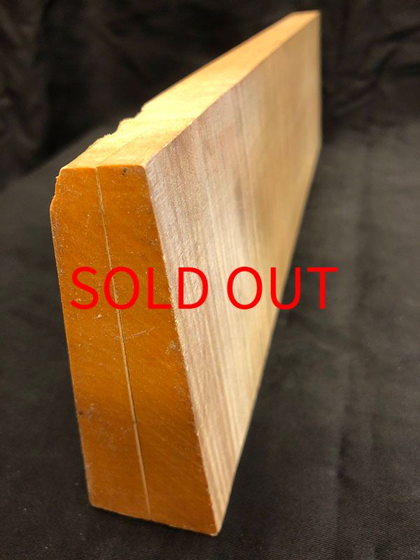 メープル裏板断面図