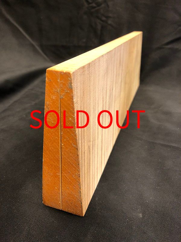 メープル裏板断面図