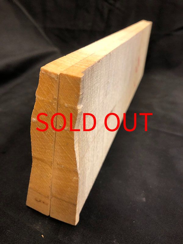 メープル裏板断面図