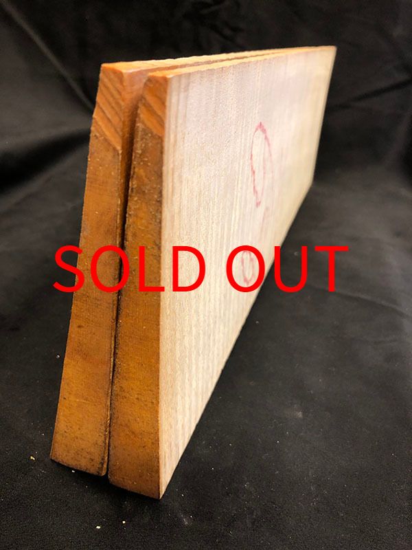 メープル裏板断面図