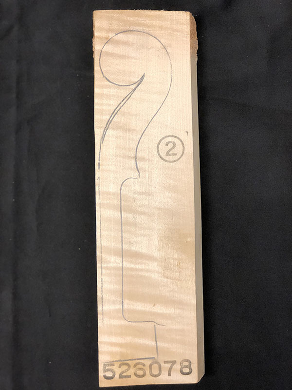 メープルネック表面