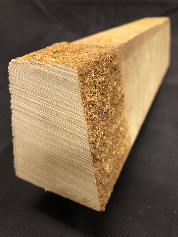 メープルネック断面図