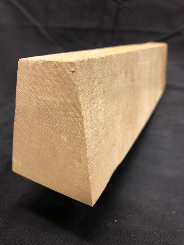 メープルネック断面図