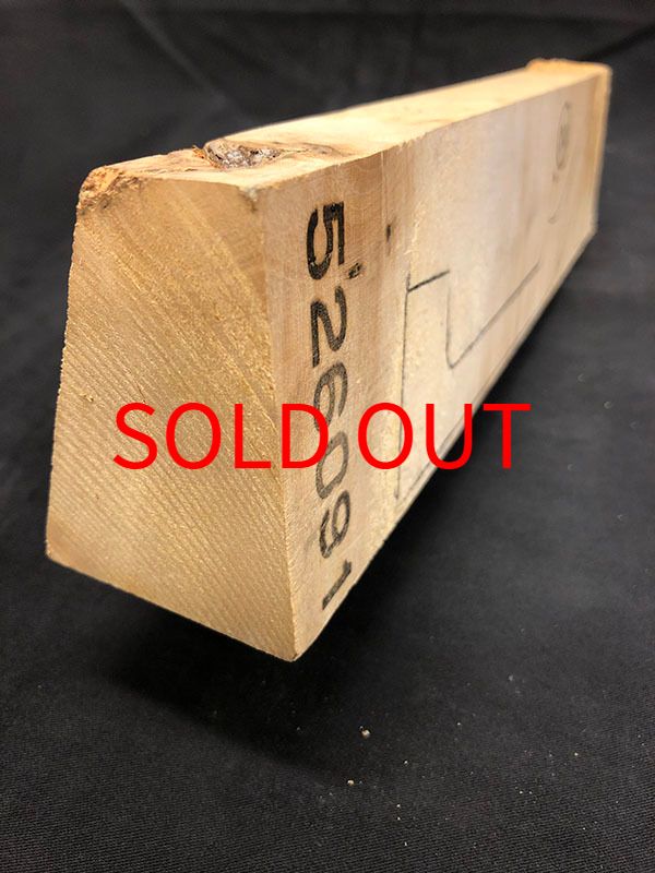 メープルネック断面図