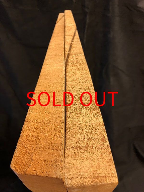 メープル裏板断面図