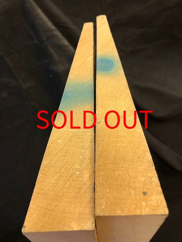 メープル裏板断面図