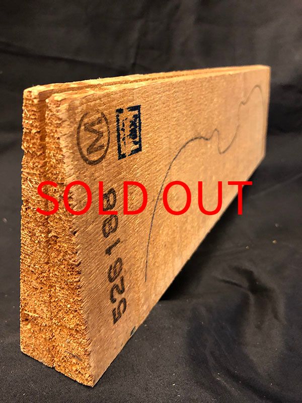 メープル裏板断面図