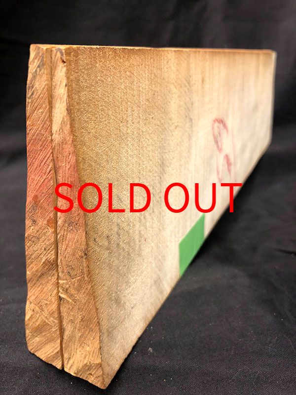 メープル裏板断面図