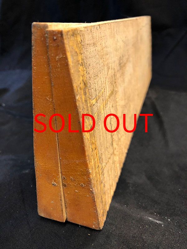 メープル裏板断面図