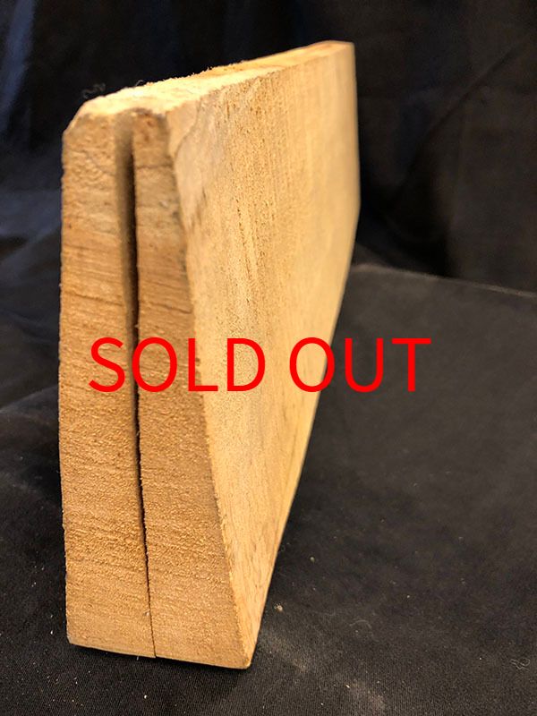 メープル裏板断面図