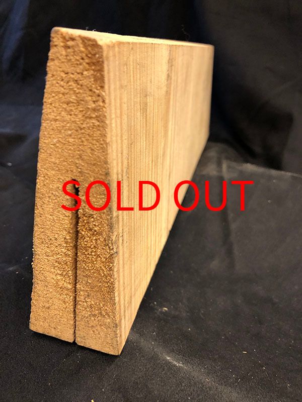 メープル裏板断面図