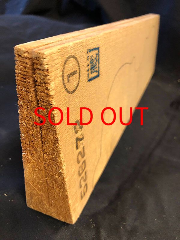 スプルース表板断面図