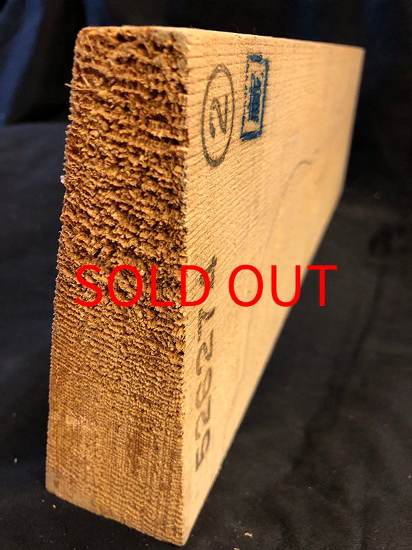 スプルース表板断面図