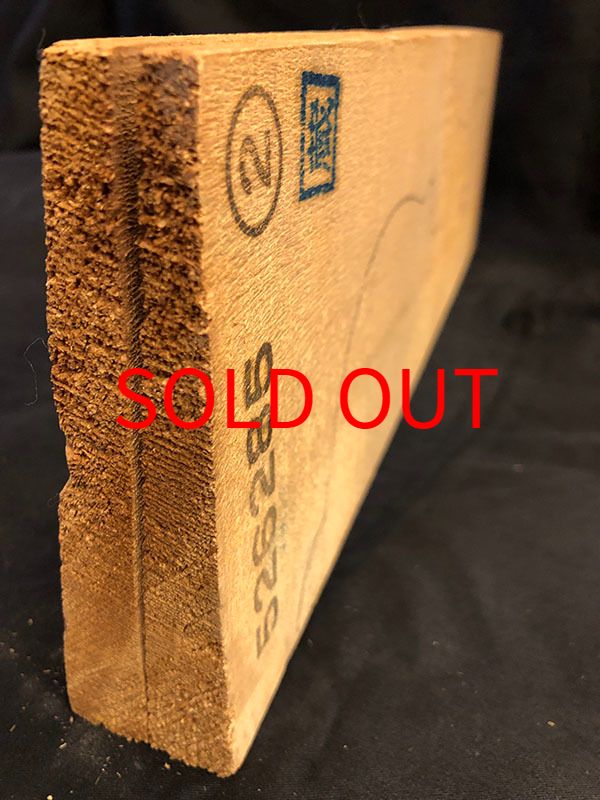 スプルース表板断面図