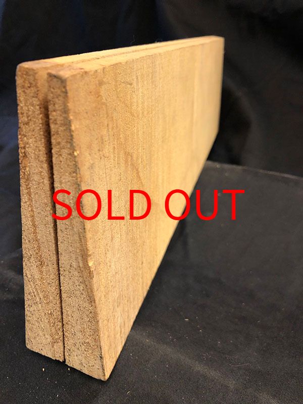 メープル裏板断面図