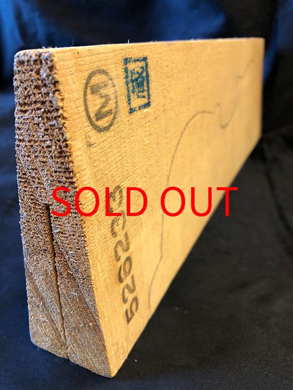 スプルース表板断面図