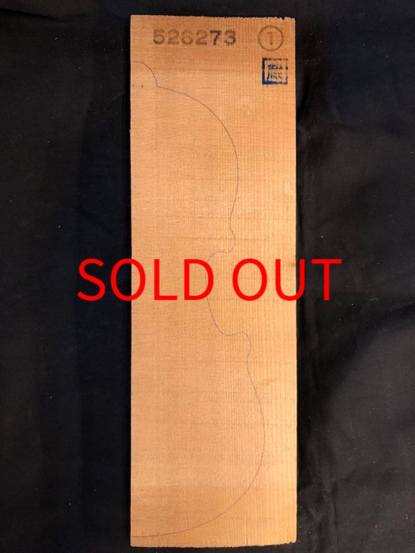 スプルース表板表面