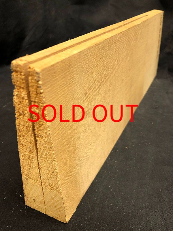 スプルース表板断面図