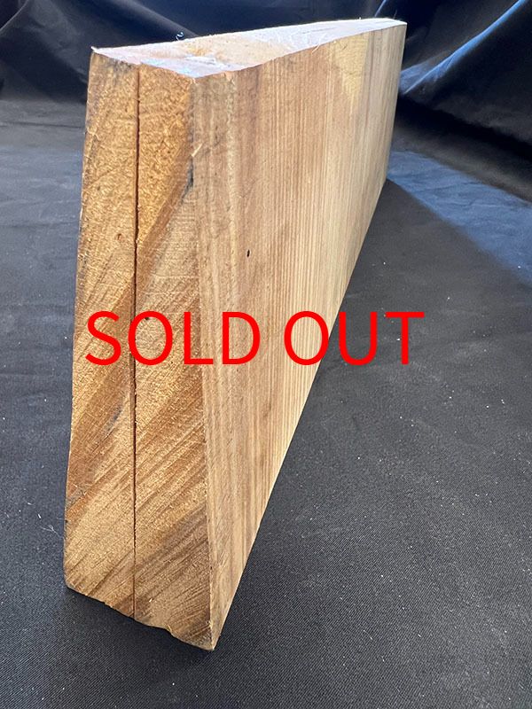 メープル裏板断面図