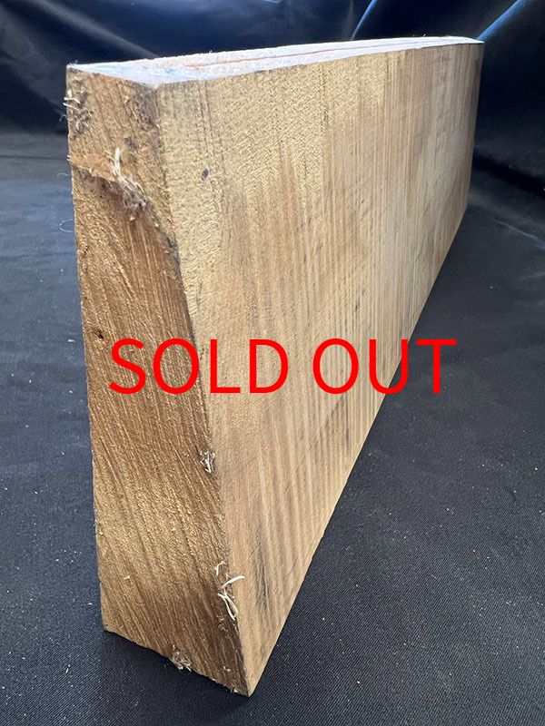 メープル裏板断面図