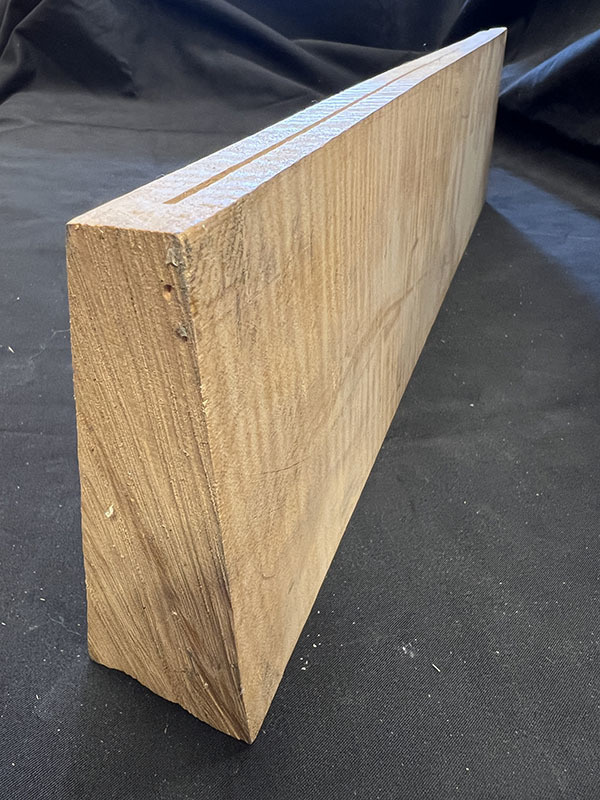 メープル裏板断面図