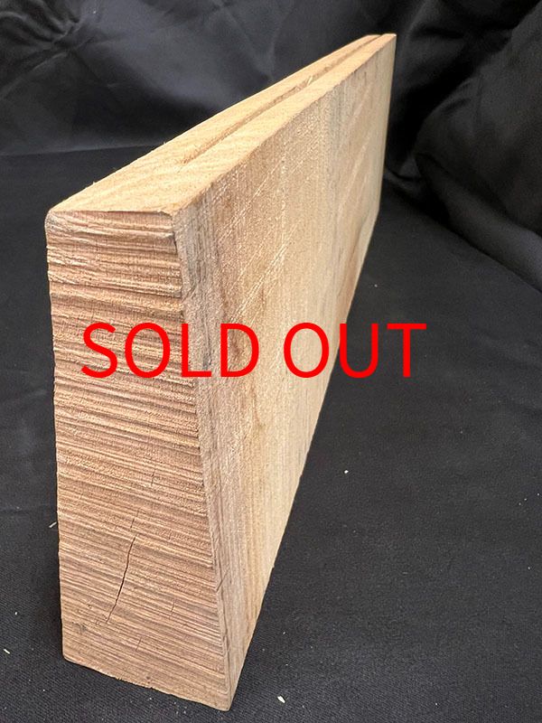 メープル裏板断面図