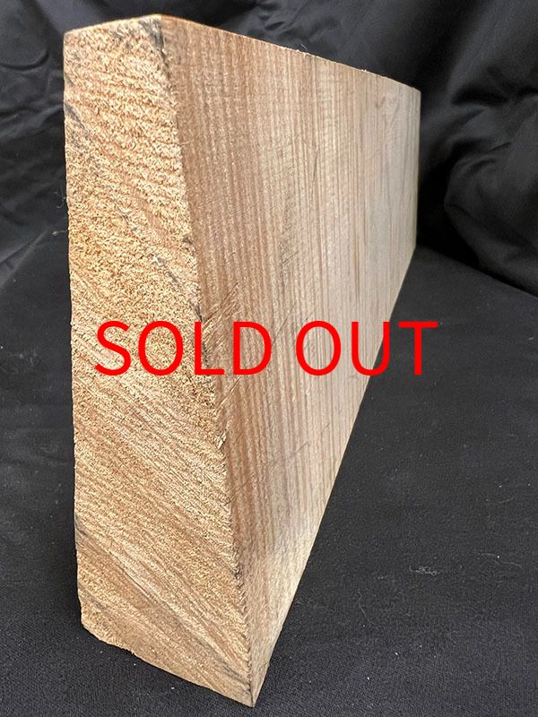 メープル裏板断面図